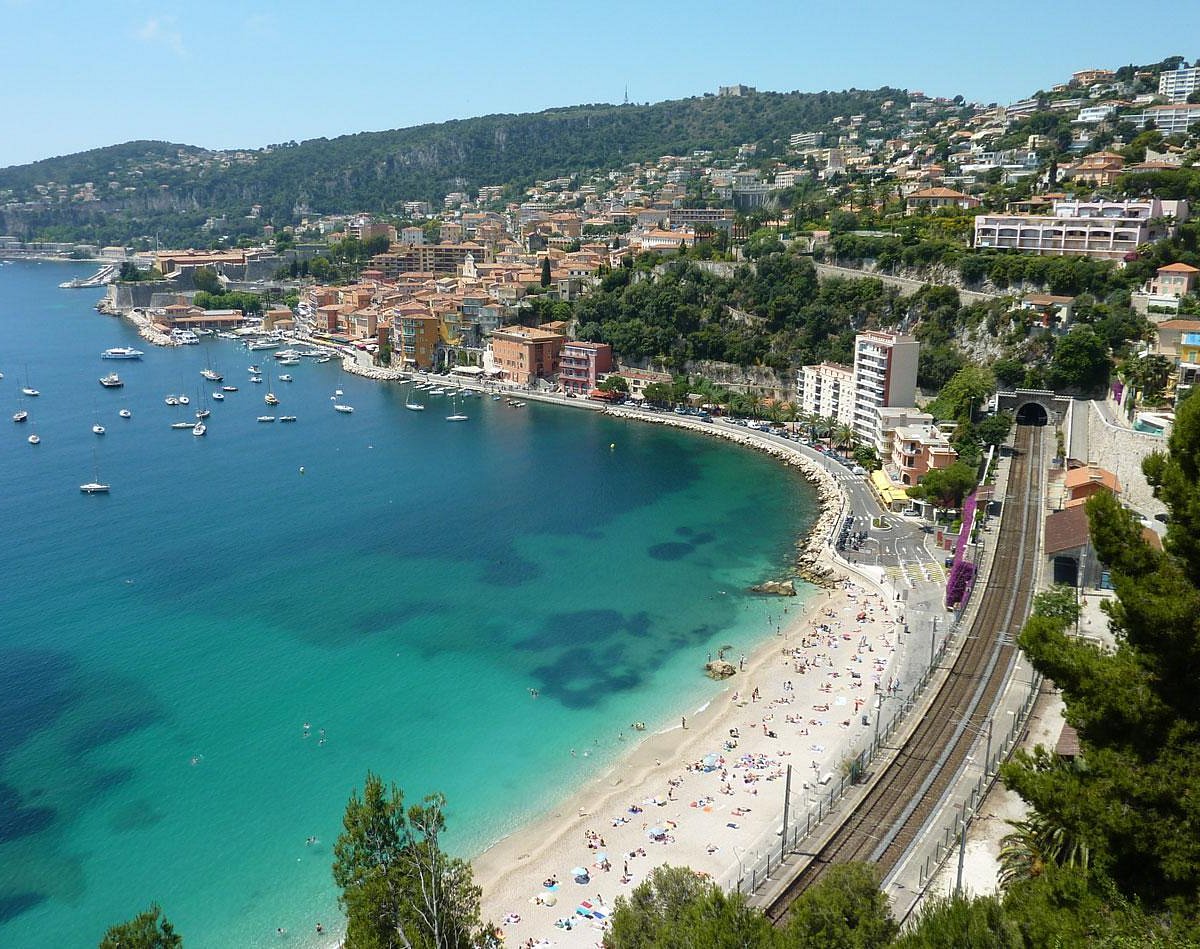 Villefranche vue de la corniche